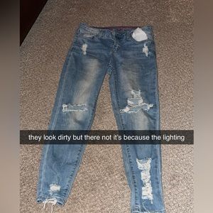 ripped jeans